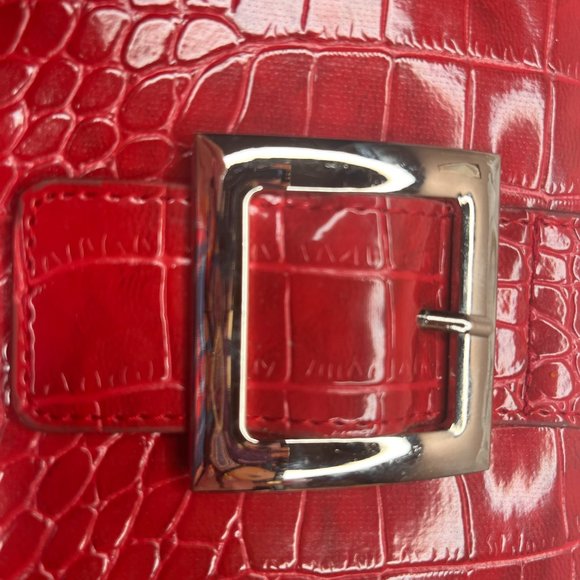 Miche Red Crocodile-Embossed Shell Cover – Classic Collection (Late 2000s) - Picture 3 of 7